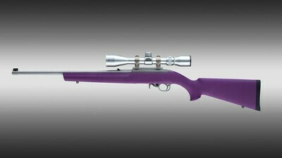 Hogue Views


Ruger 10-22 .920" Diameter Barrel Purple Rubber OverMolded  Stock
