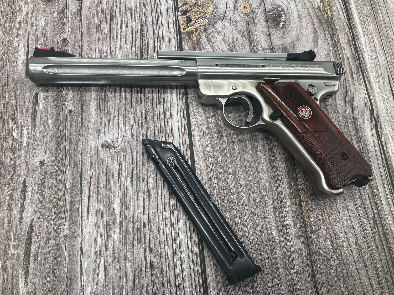 Ruger MK3  6”  5/8 inch barrel. .22Lr pistol pre owned