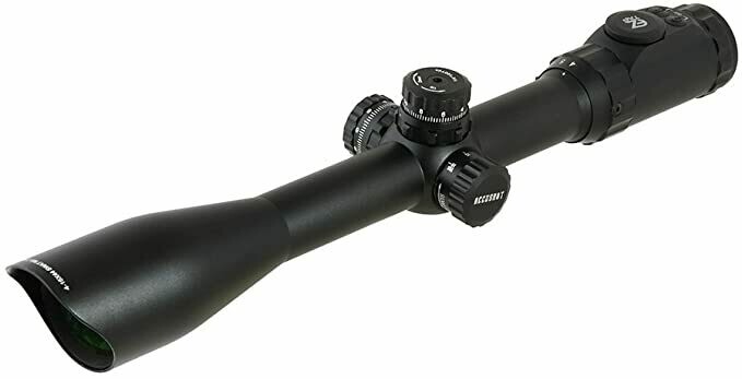 UTG 4-16X44 30mm Accushot Scope, AO, 36-color Mil-dot, Complete With Rings