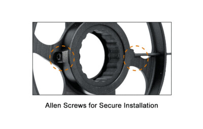 UTG Add-on Index Wheel for Side Wheel AO Scope, 80mm