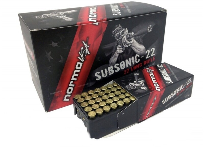 Norma .22LR 40gr Subsonic Lead Hollow Point