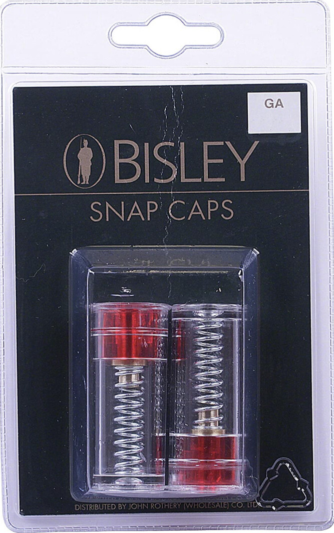 Bisley snap caps 12 & 20 gauge (Pack of 2)