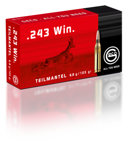 GECO TEILMANTEL .243 Win 
6,8 g / 105 gr