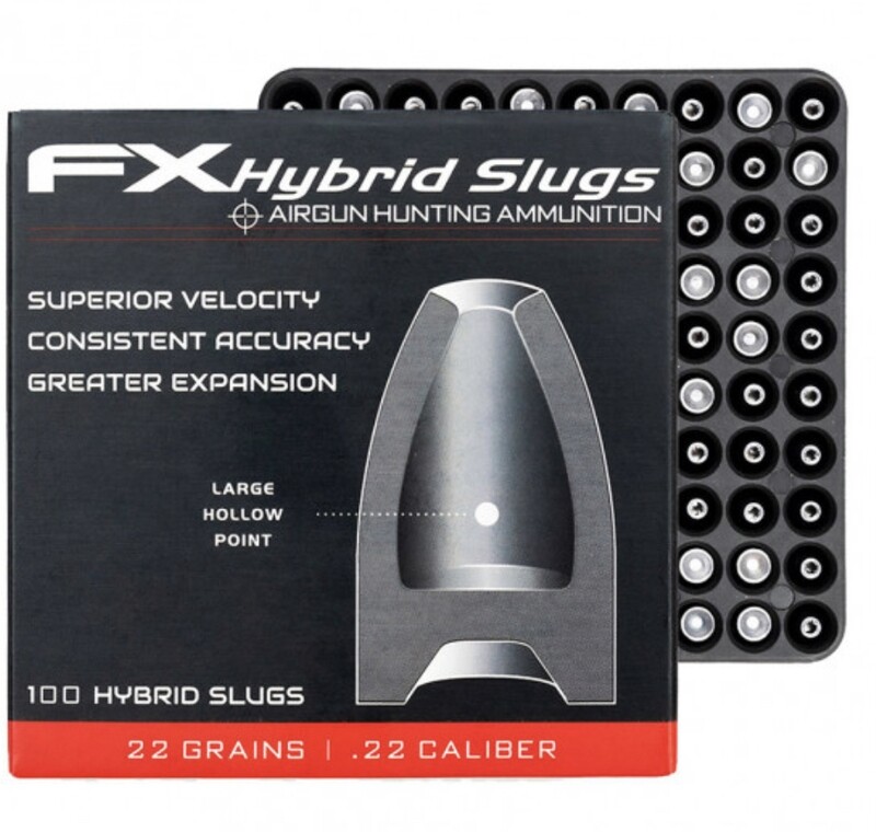 FX HYBRID SLUG.22 CAL 22 GRAIN 100 PER SLEEVE
