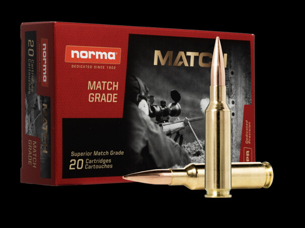 Norma - 6.5 Creedmoor HPBT Match Ammunition Box of 20 rounds