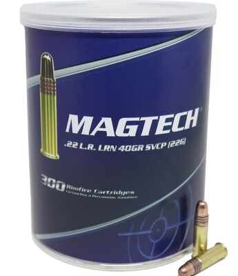 MAGTECH .22lr SVCP copper plated Tin of 300 rounds