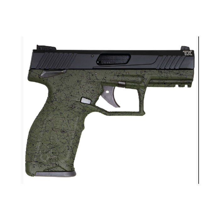 TAURUS TX22 .22LR 4.1in Special Edition Green Splatter/Black