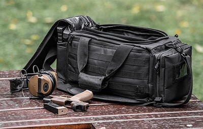 UTG® All-in-1 Range Bag, 21"x9"x8", Black