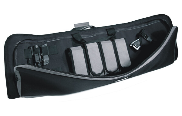 UTG® 42" MC Homeland Security Covert Gun Case, Black/Gray
