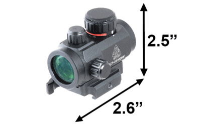 UTG® 2.6" ITA Red/Green CQB Micro Dot with Integral QD Mount