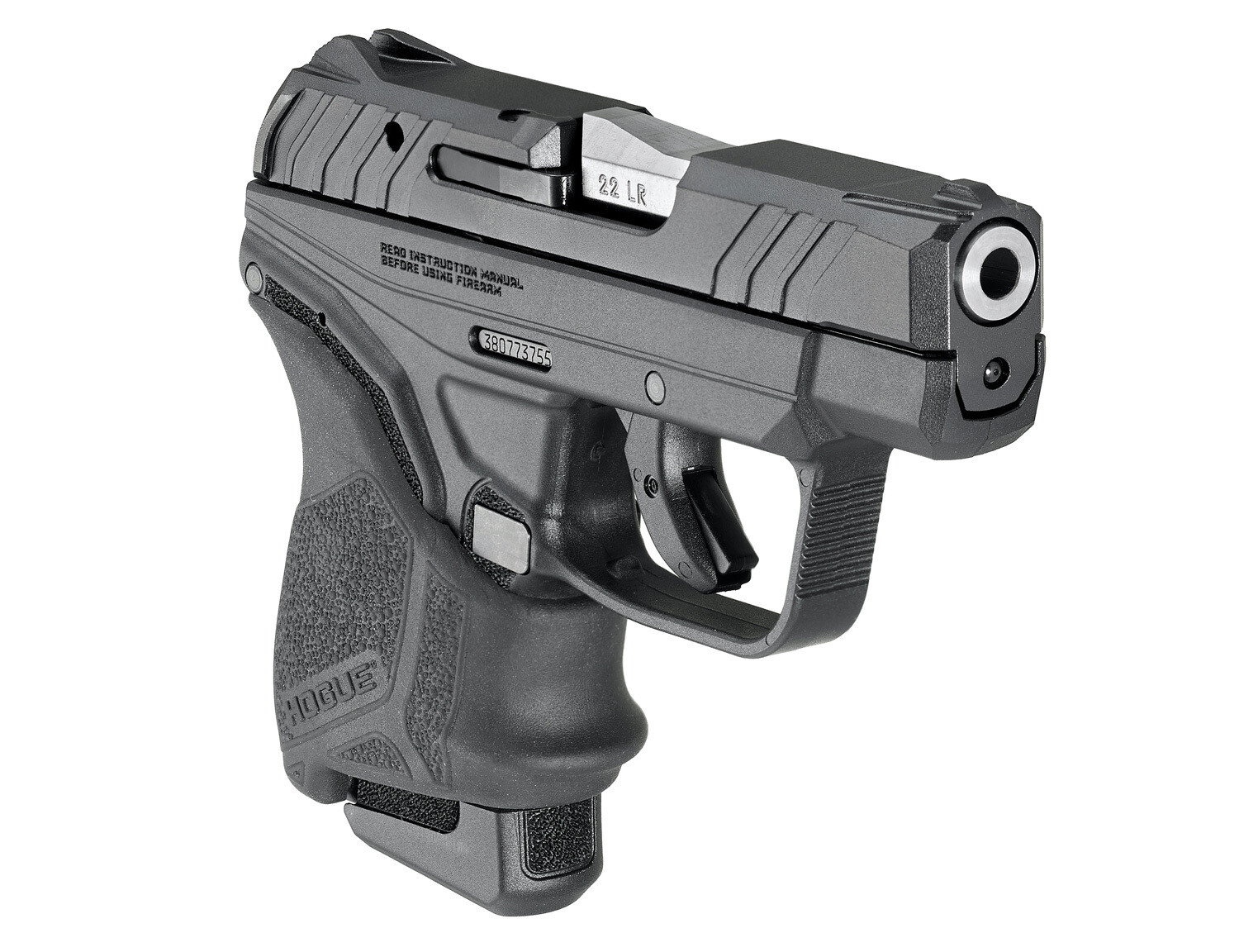 Ruger LCP II 22LR Hogue Grip view 2