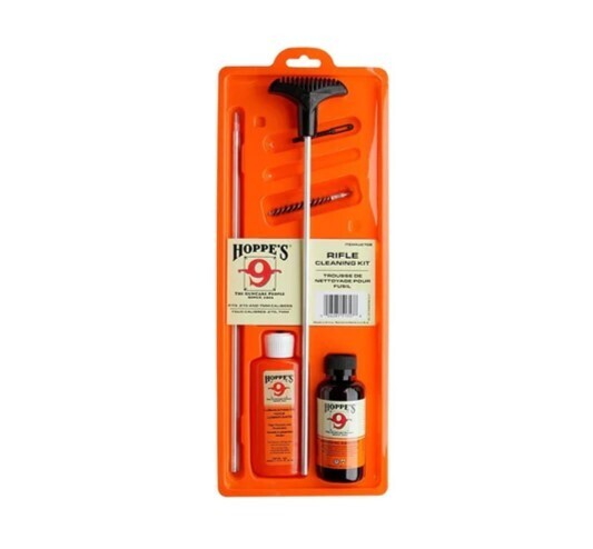HOPPES DELUX RIFLE CLEANING KIT .22