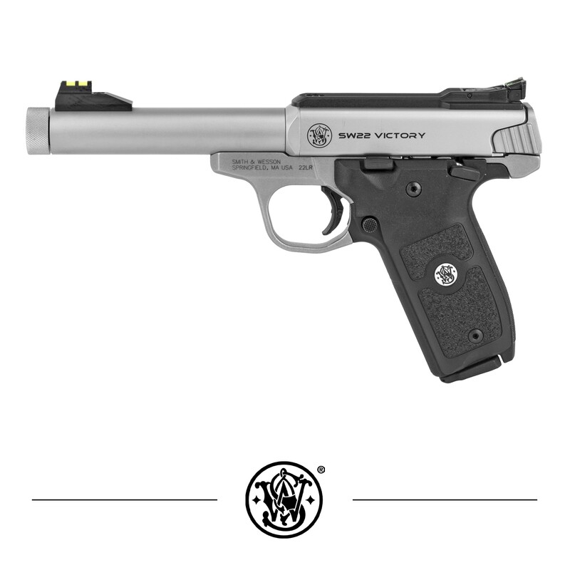 Smith &amp; Wesson SW22 Victory® Threaded Barrel 5.5" .22LR