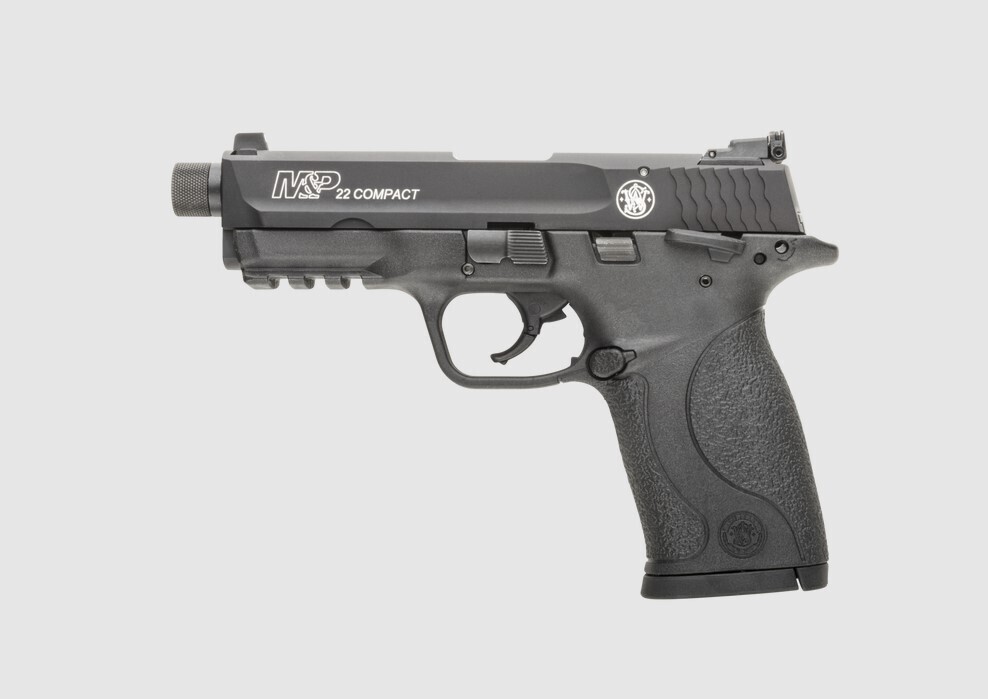 Smith & Wesson M&P®22 COMPACT Threaded Barrel .22LR