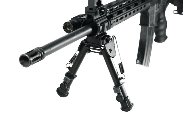 UTG® Tactical OP Bipod, Quick Detach, 5.9"-7.3" Center Height