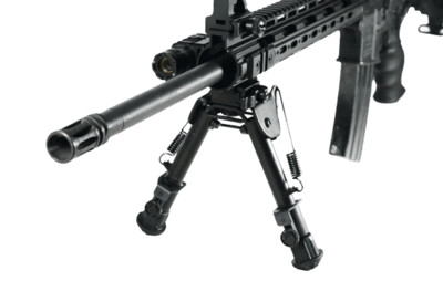 UTG® Tactical OP Bipod, Quick Detach, 5.9"-7.3" Center Height