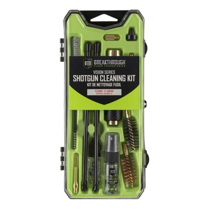 Breakthrough Clean Technologies Vision Series Shotgun Cleaning Kit, 12-Gauge, Multi-Color