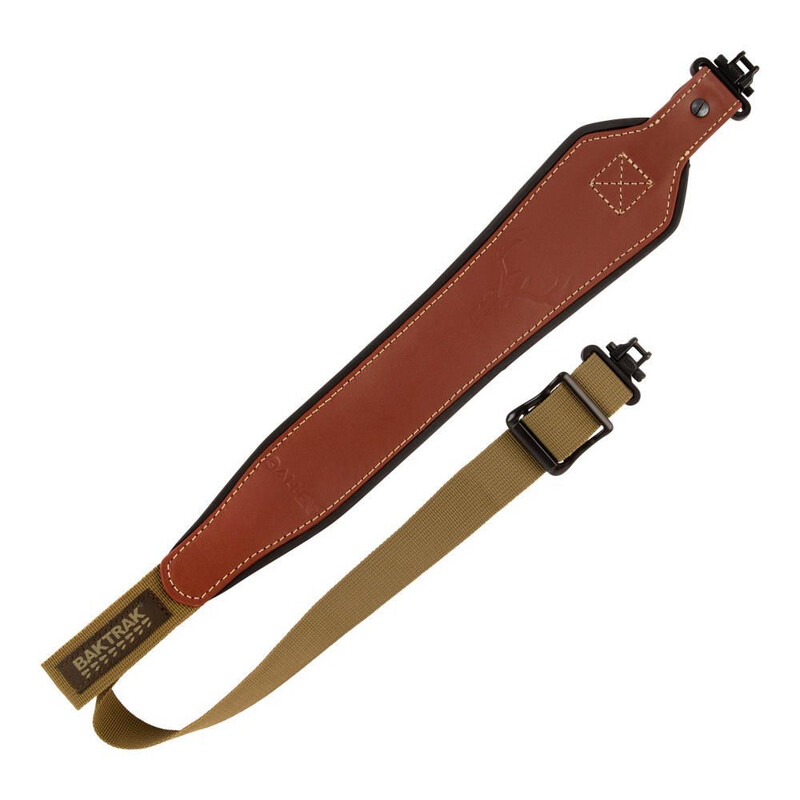 Allen Company BakTrak Leather Sling, Debossed Horns