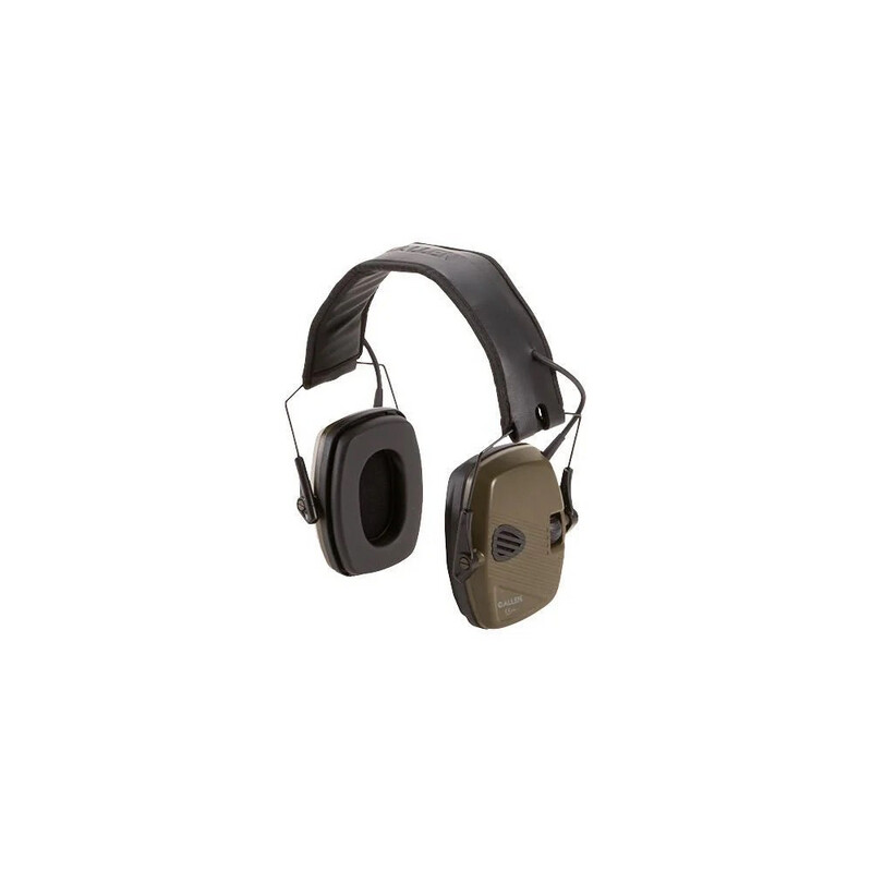 Allen Company Shotwave Low-Profile Earmuffs Hearing Protection, Olive