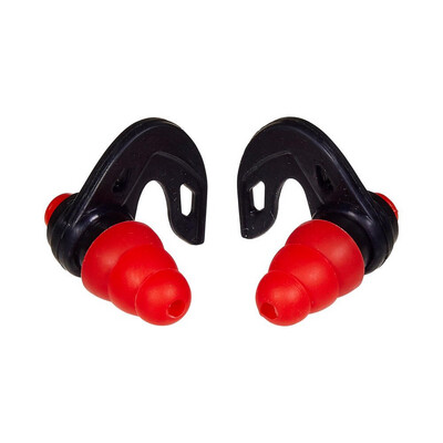 Allen Company Shotwave Earbud Hearing Protection, Red/Black