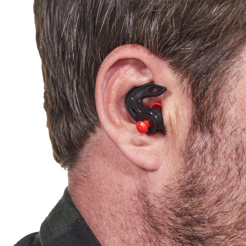 Allen Company Shotwave Earbud Hearing Protection, Red/Black