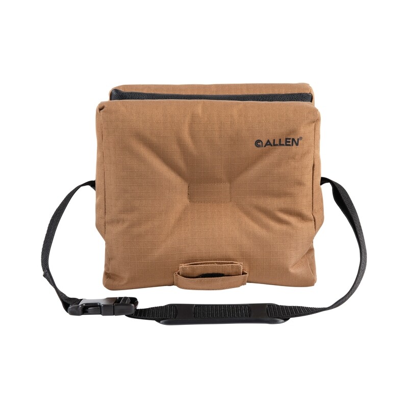 Allen Company Unfilled Bench Shooting Bag, Tan/Black