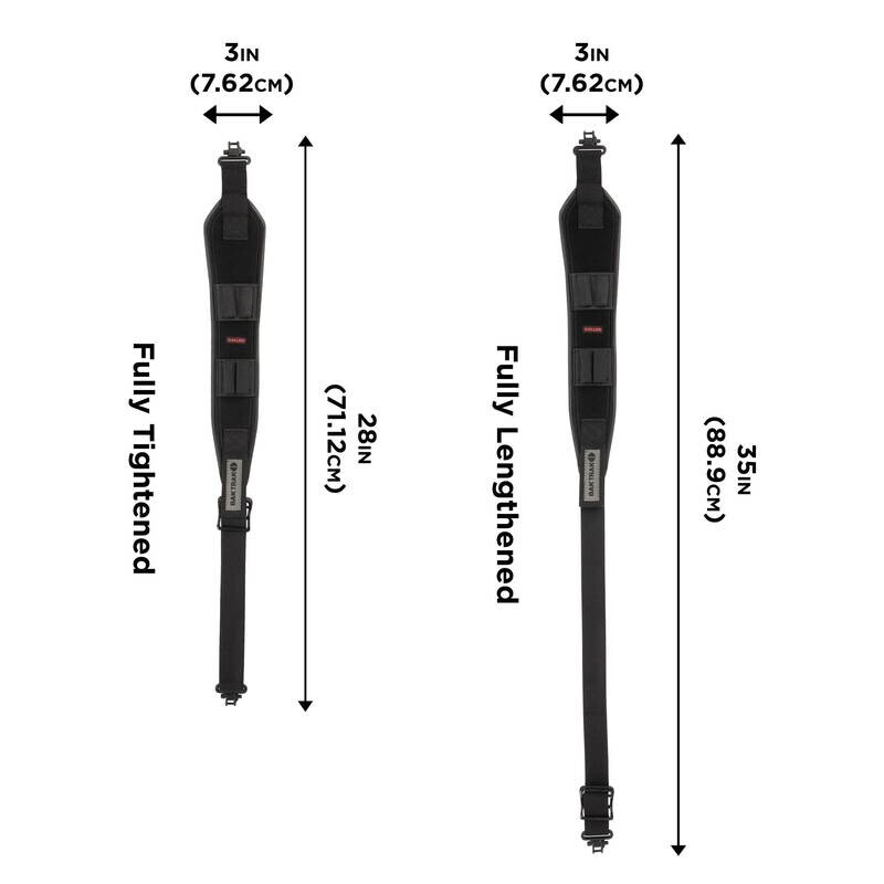 Allen Company Bullet Sling with BakTrak, Black