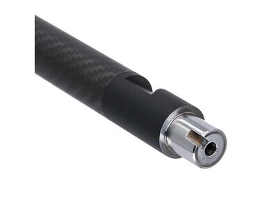 Volquartsen Lightweight Carbon Fiber Barrel for 10/22, Threaded, Black Ends