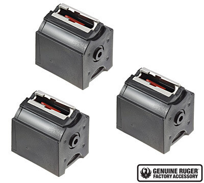 Ruger ( Pack of 3) 10 Round Rotary Magazine for 10/22  Ruger BX-1