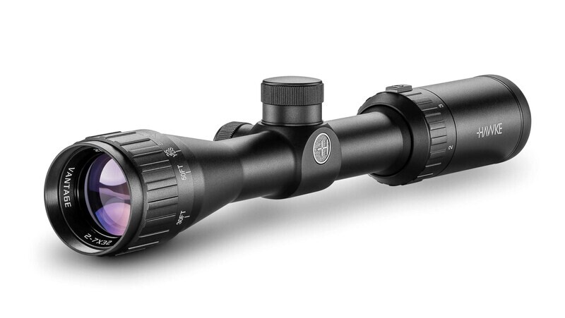 Hawke Vantage 2-7X32 AO - Mil Dot Reticle