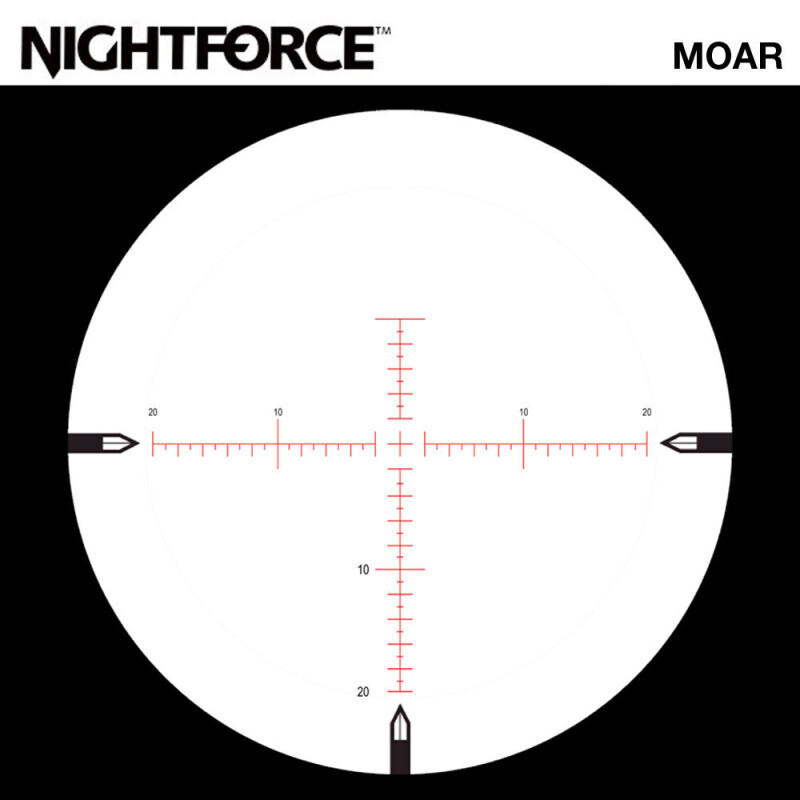 Nightforce NXS 8-32X56 Zero Stop - MOAR