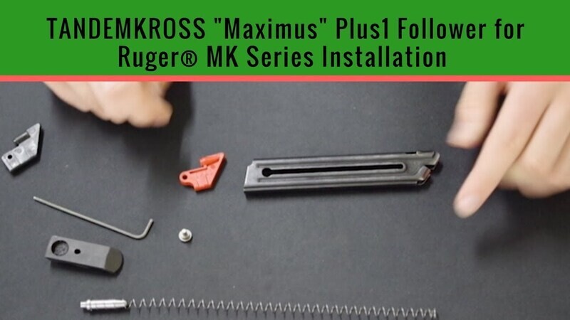 Tandemkross Maximus Plus1 Follower for Ruger® Mark™ Series (2-Pack)