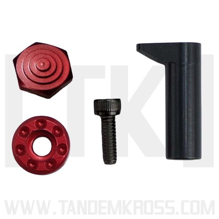 Tandemkross Titan Extended Magazine Release for SW22 Victory®, Colour: Red