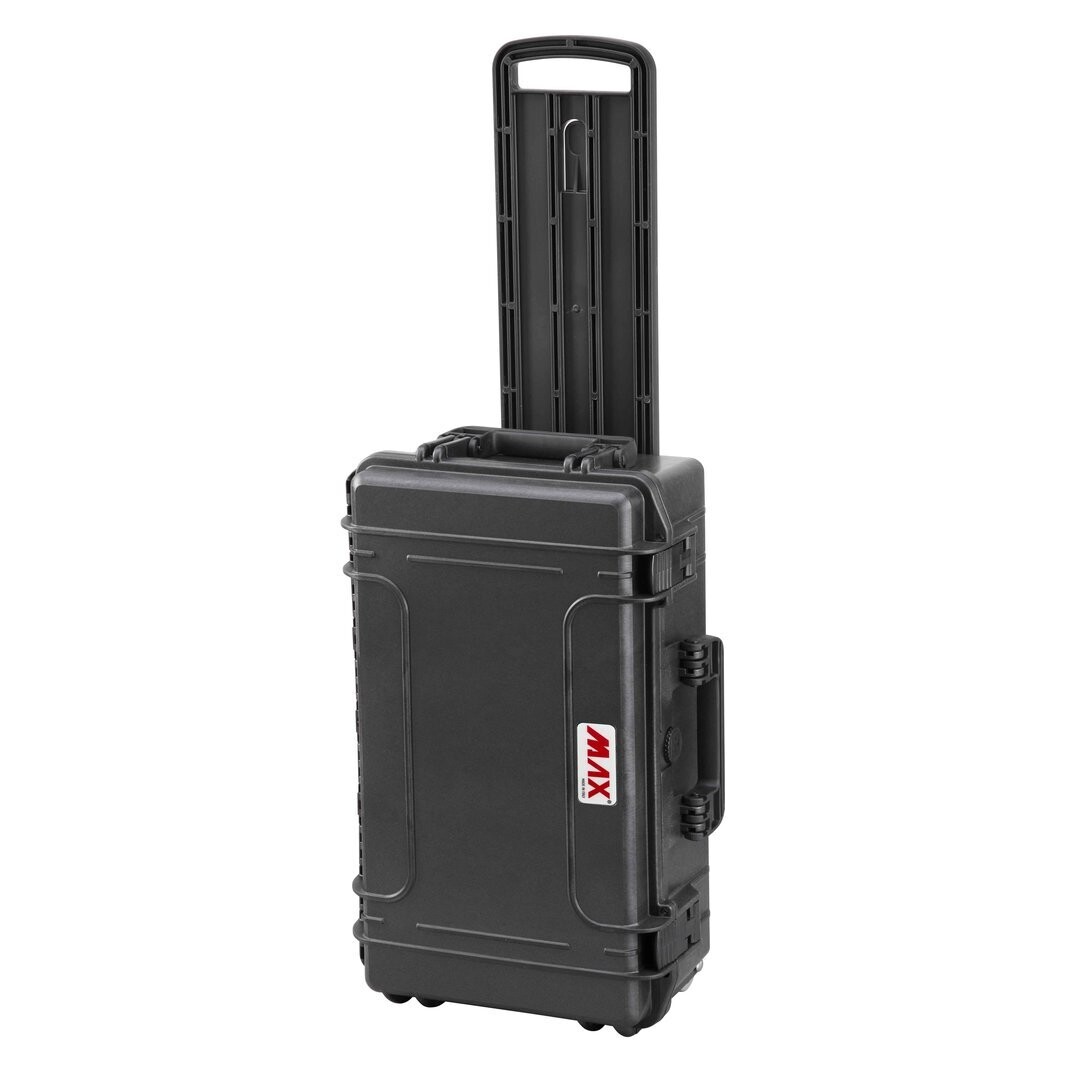 MAX Cases - Large Transport Hard Case - Retractable Handle & Wheels