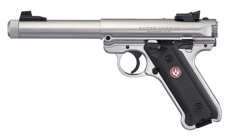 Ruger MKIV Target 5.5&quot; Threaded .22LR