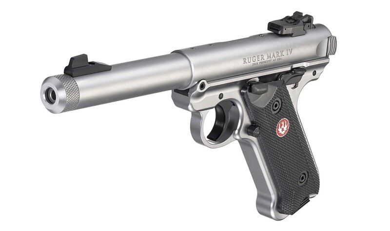 Ruger MKIV Target 5.5" Threaded .22LR