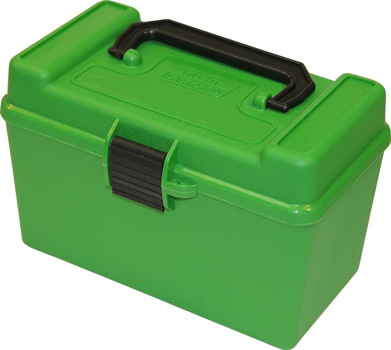 MTM Deluxe Ammo Box 50 Round Handle