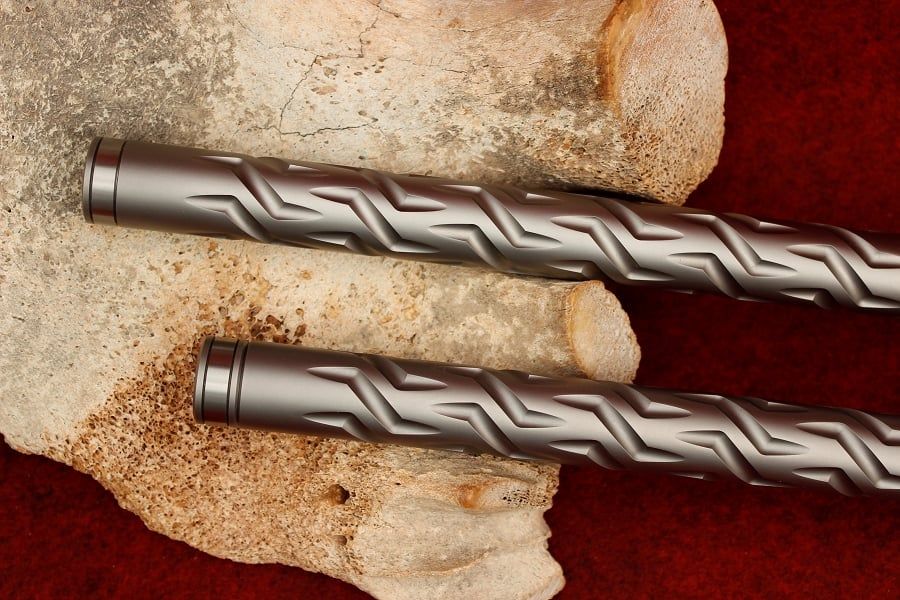 KIDD .22LR 18&quot; Fluted Stainless Steel Rifle Bull Barrel