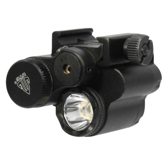 UTG Sub-compact LED Light and Aiming Adjustable Red Laser