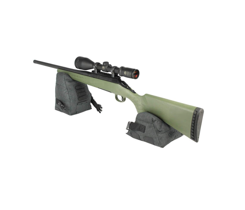 Allen Company Eliminator Filled Front &amp; Rear Premium Shooting Rest Combo, Gray
