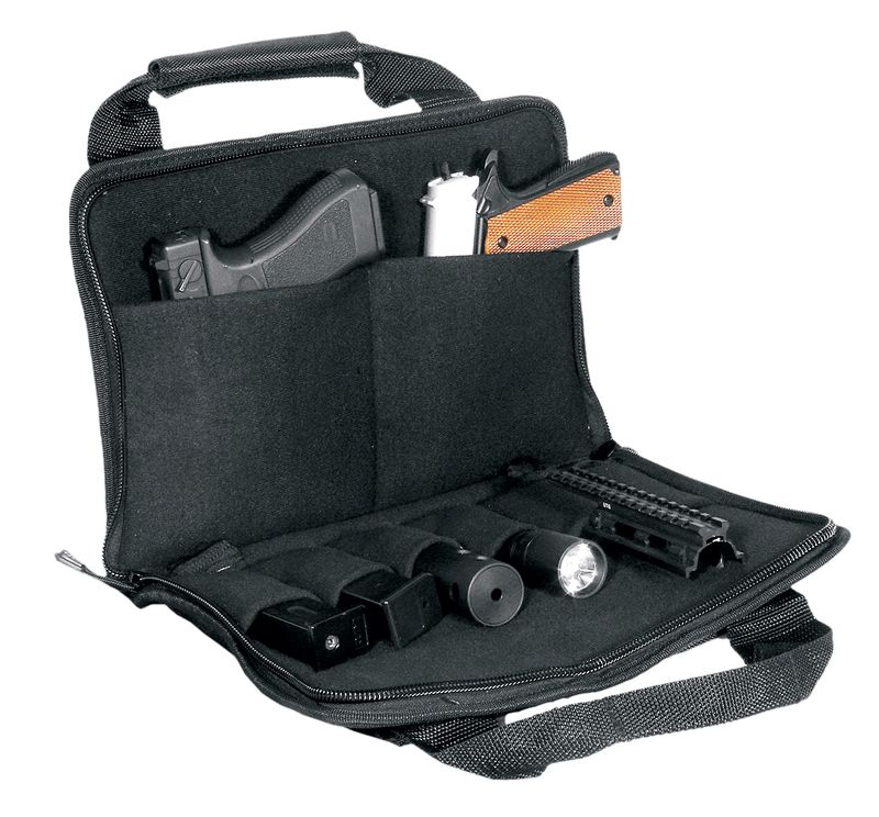 UTG® Homeland Security Double Pistol Case, Black