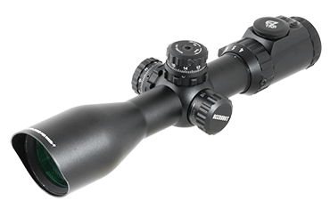 UTG 4-16X44 30mm Compact Scope, AO, 36-color Mil-dot, Complete with Rings