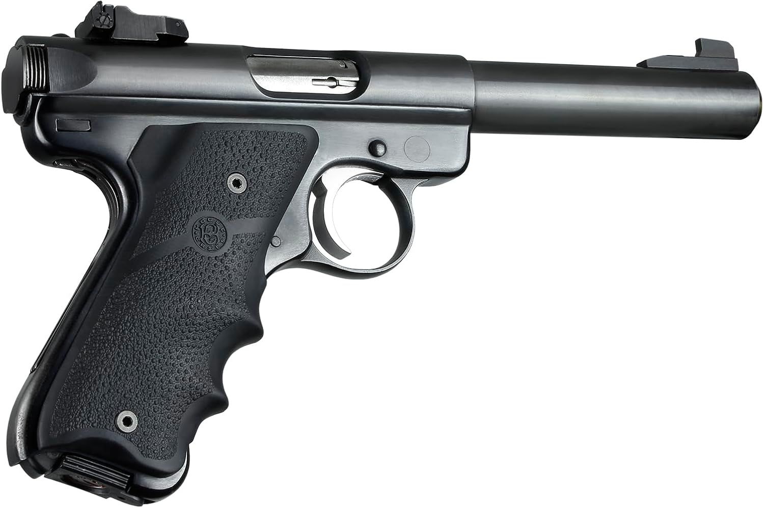 Hogue Ruger MK II/MK III Rubber Grip w/Right Hand Thumb Rest