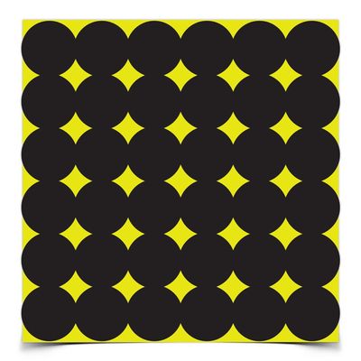 Birchwood Casey ShootNC® 1 Inch Repair Pasters / Targets, 432 Targets