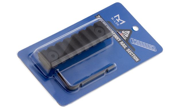 UTG PRO® M-LOK® 7-Slot Picatinny Rail Section, Black
