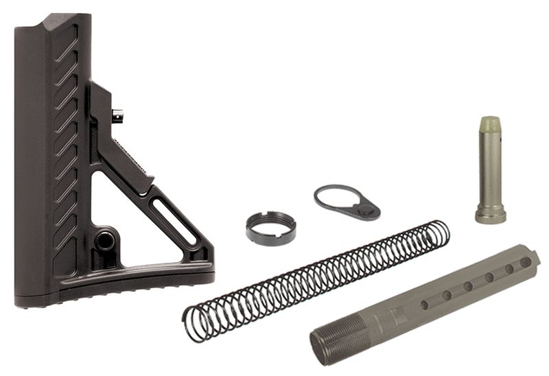 UTG PRO AR15 Ops Ready S2 Mil-spec Stock Kit, Black