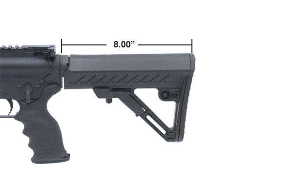 UTG PRO AR15 Ops Ready S2 Mil-spec Stock Only, Black