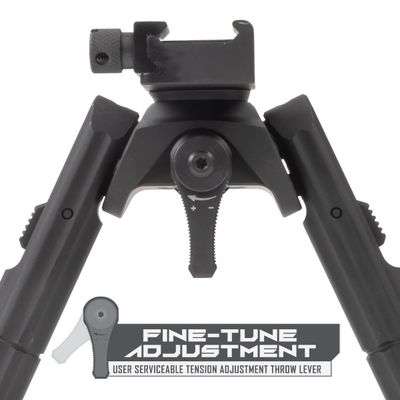 UTG® Recon 360® TL Bipod, 8.1"-11.9" Center Height, Picatinny