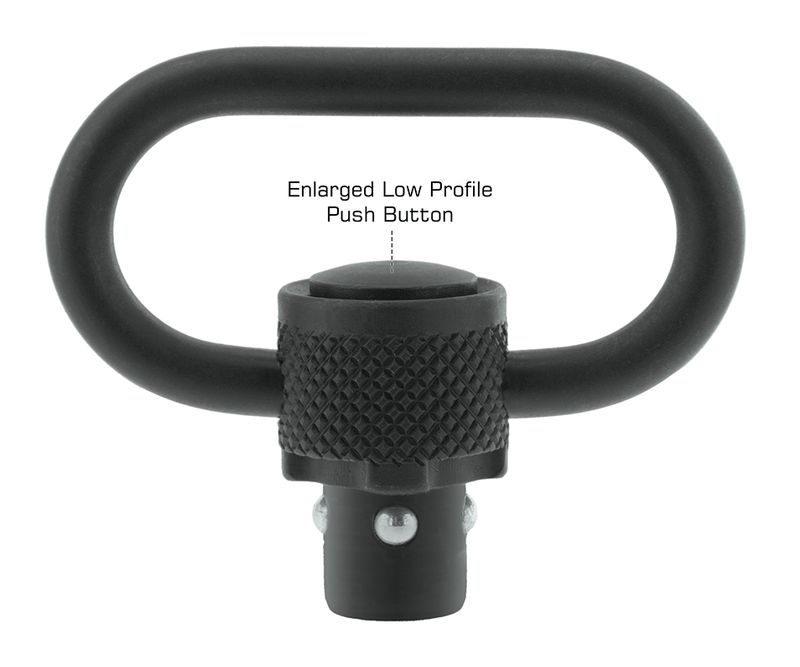 UTG® Heavy Duty Steel QD Sling Swivel, 1.4" Loop