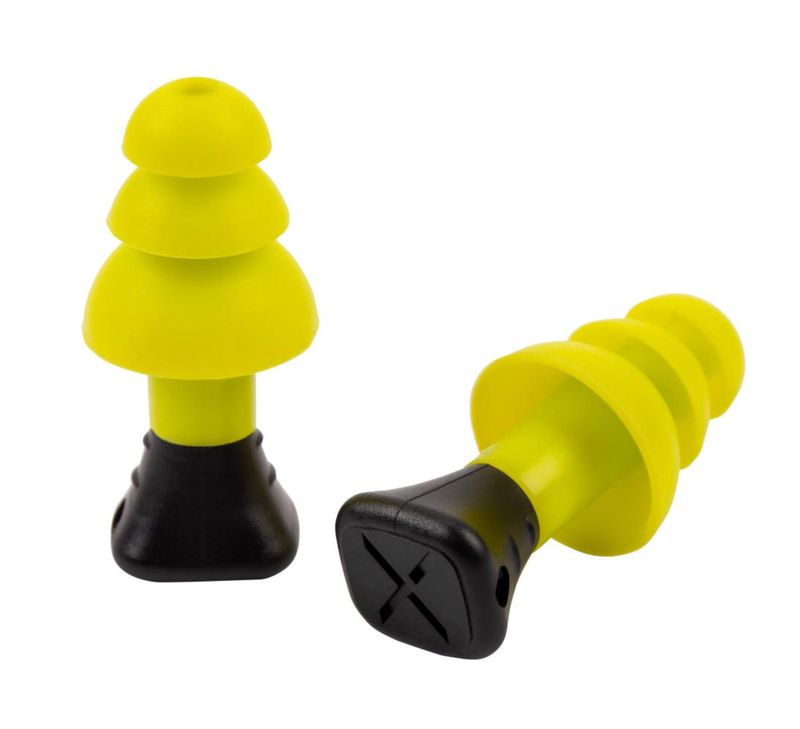 ULTRX Silicone Ear Plugs, 5-Pairs, Yellow
